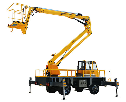 Self Driven Type Folding arm lift platform