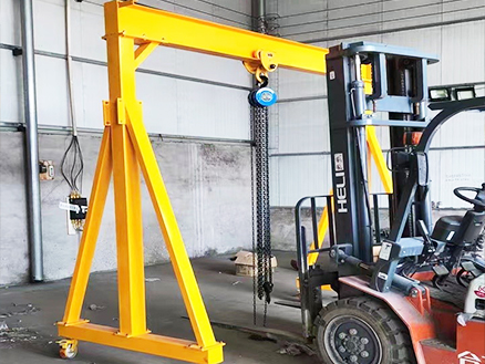Facilitate the installation of mobile gantry crane